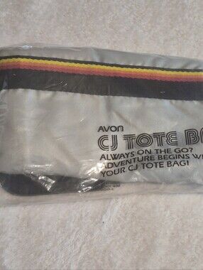 Vintage 1982 Avon CJ Tote Bag
